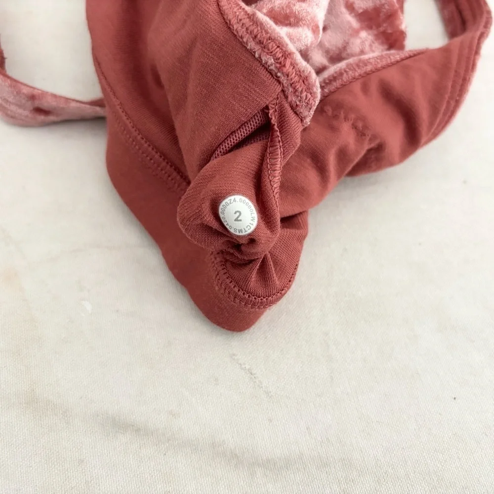 Lululemon Align Tank Crushed Velvet, Soft Cranberry